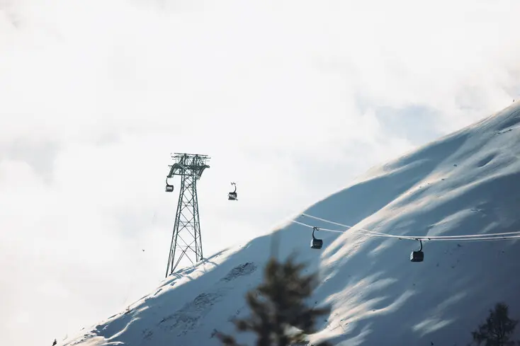 Vzpon z žičnico 3K K-onnection — Zell am See-Kaprun, Avstrija