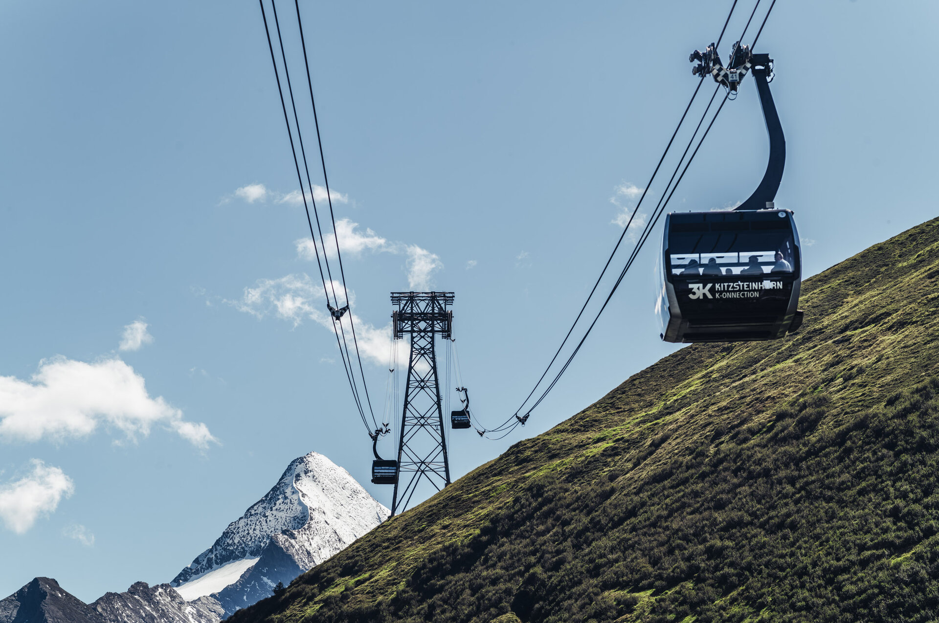 Great view while travelling with the 3K K-onnection — Zell am See-Kaprun, Austria