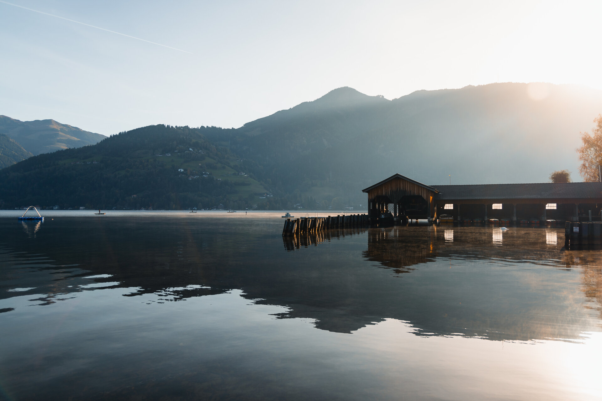Lake Zell in autumn — Zell am See-Kaprun, Austria