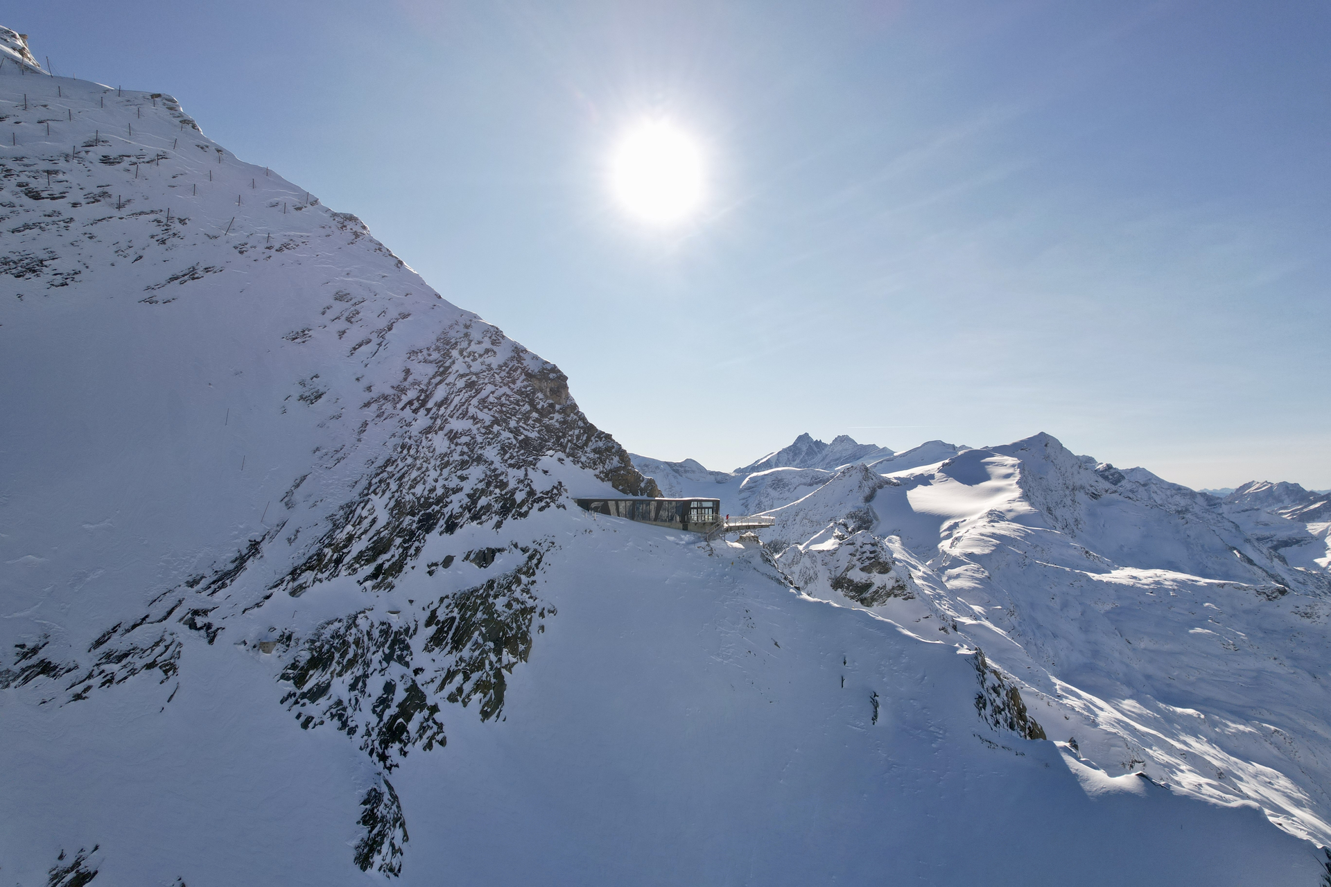 Nationalpark Gallery at Kitzsteinhorn in Winter