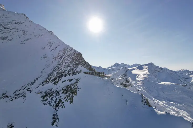 Nationalpark Gallery at Kitzsteinhorn in Winter
