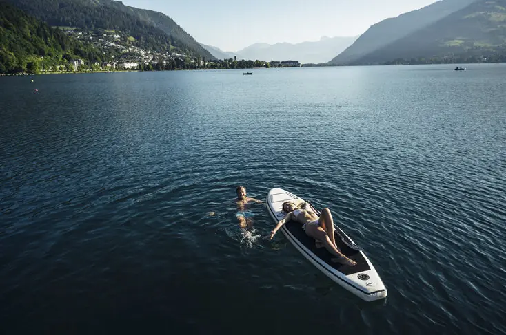 Relax at the stand up paddle — Zell am See-Kaprun, Austria