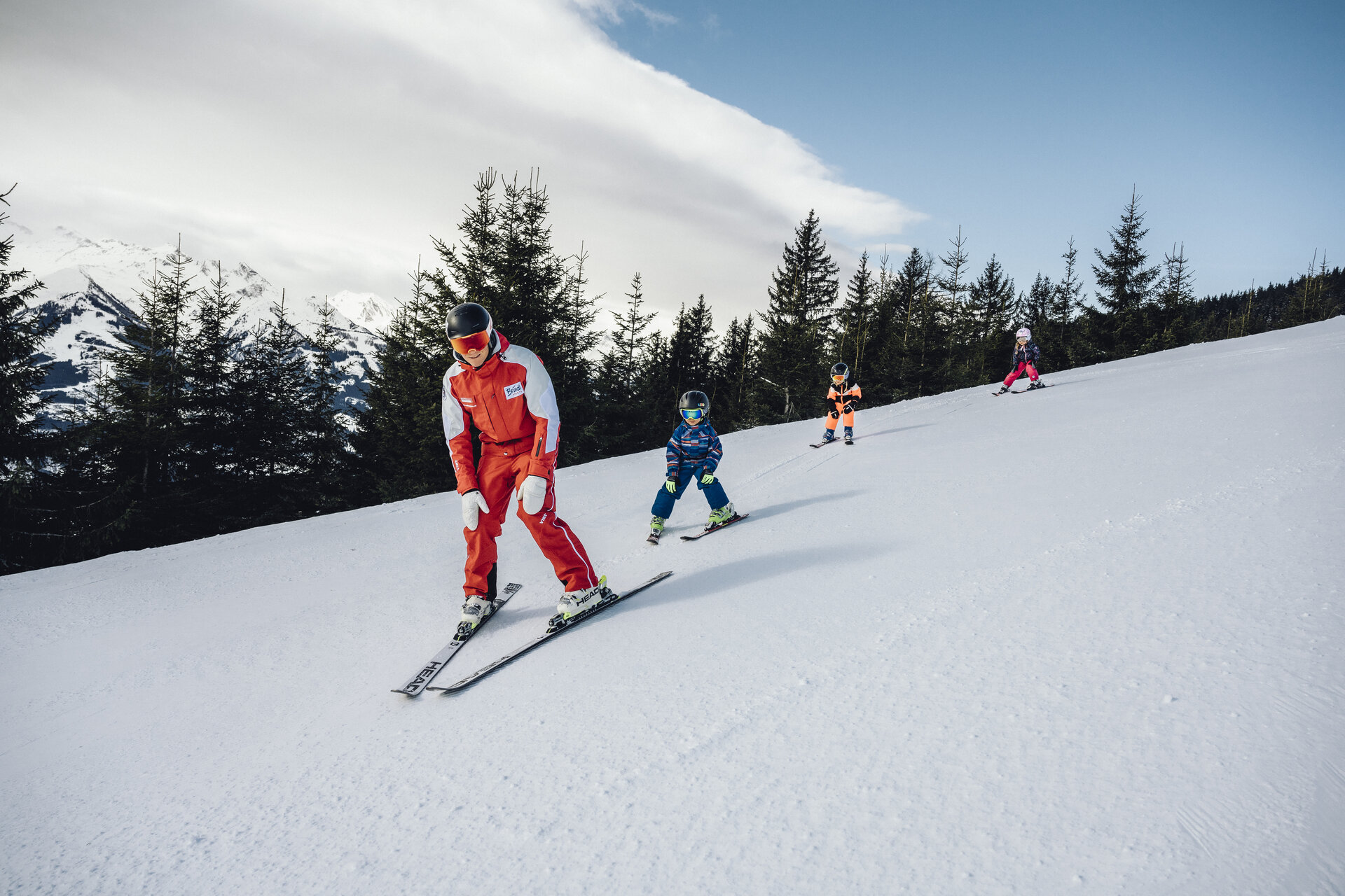 Ski course in Zell am See-Kaprun