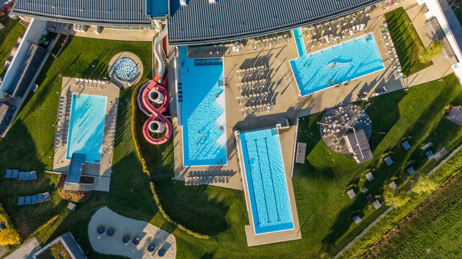The Tauern SPA water world in summer — Zell am See-Kaprun, Austria