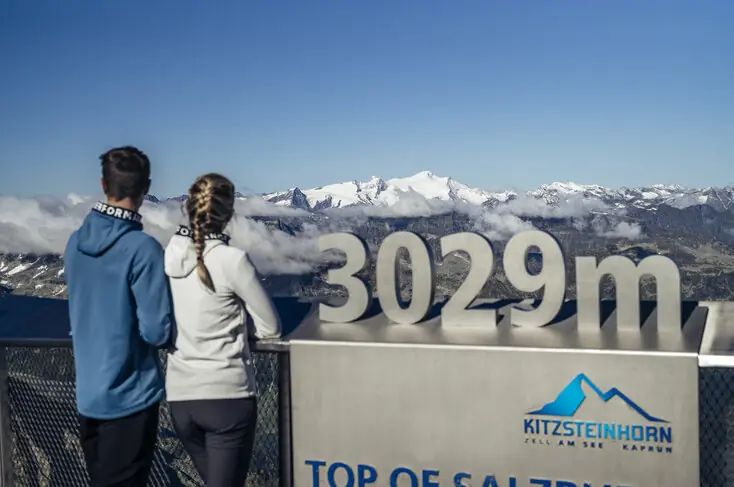 Top of Salzburg at the Kitzsteinhorn