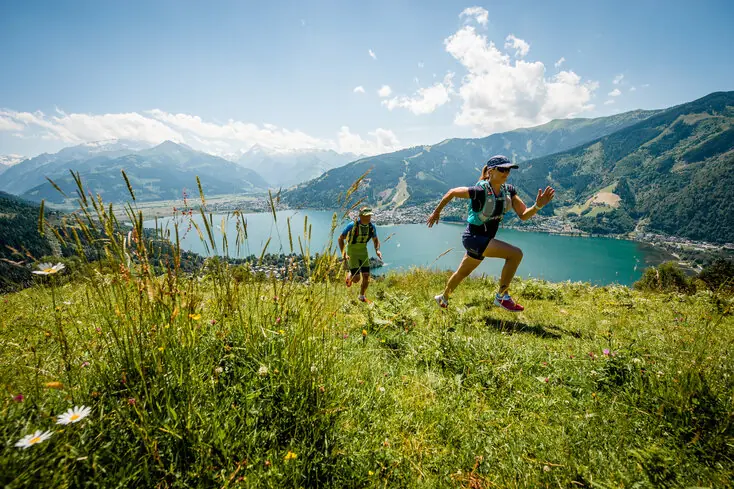 Trail tek v Zell am See-Kaprunu