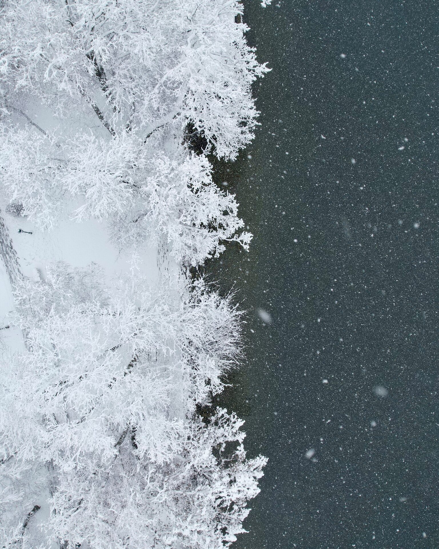 Wintry Lake Zell — Zell am See-Kaprun, Austria