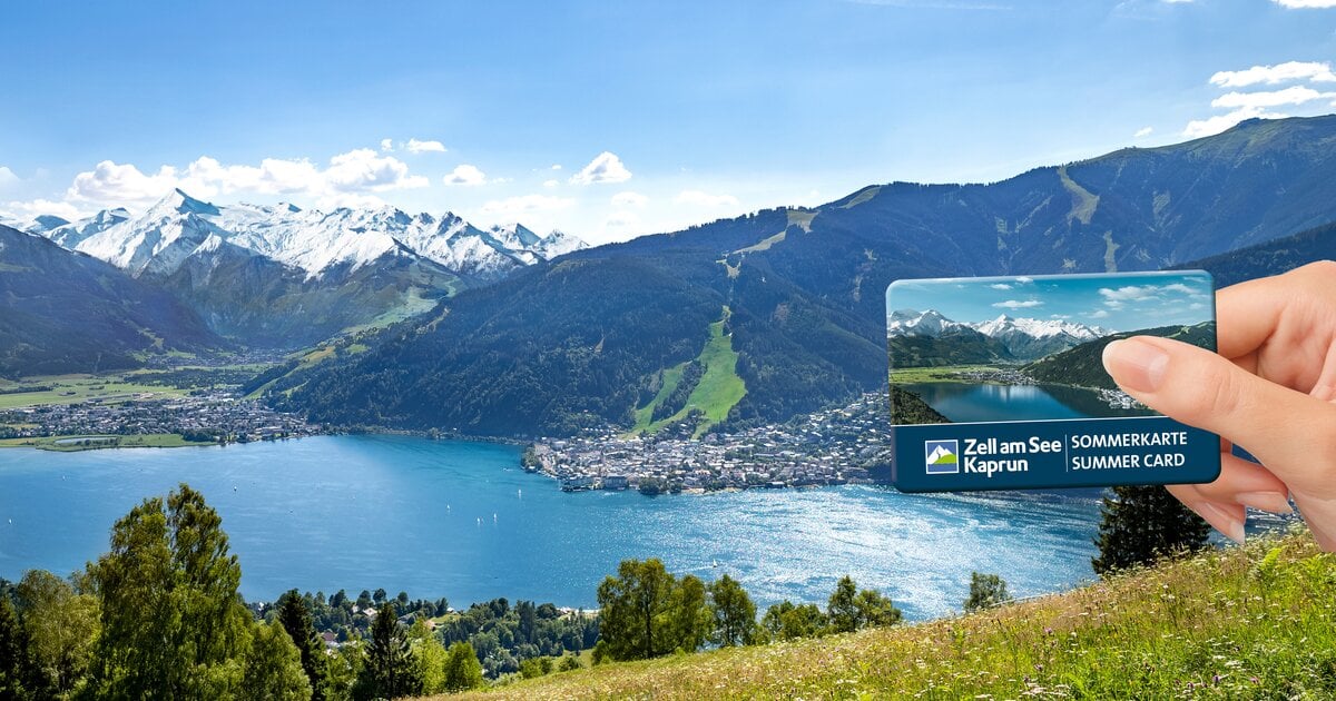 Sommerkarte Zell am See-Kaprun