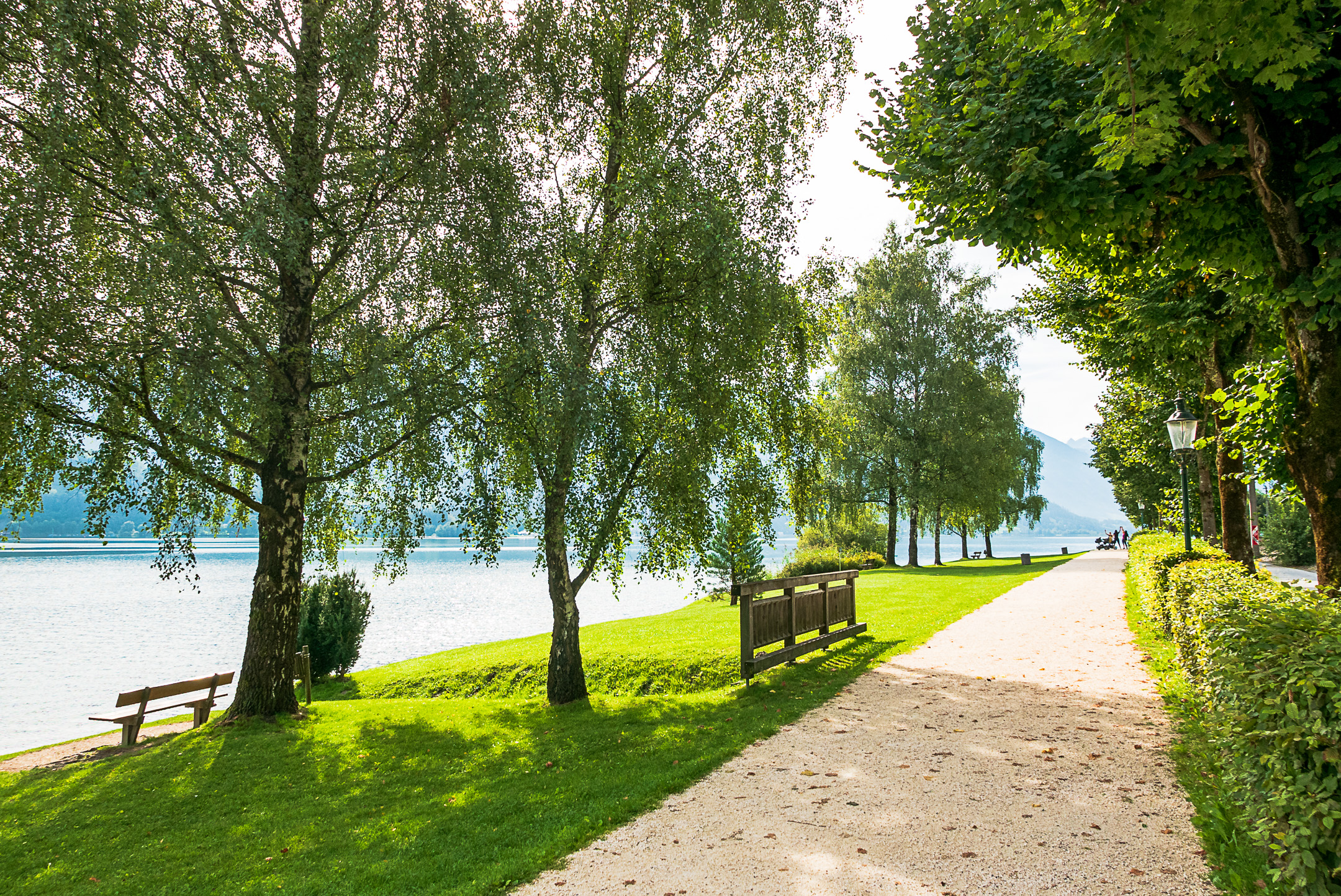 Kinderwagengerechte Wege am Zeller See in Zell am See-Kaprun