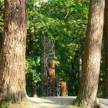 Skulptur von Andreas Kuhnlein im SkulpturPark Thumersbach am Zeller See