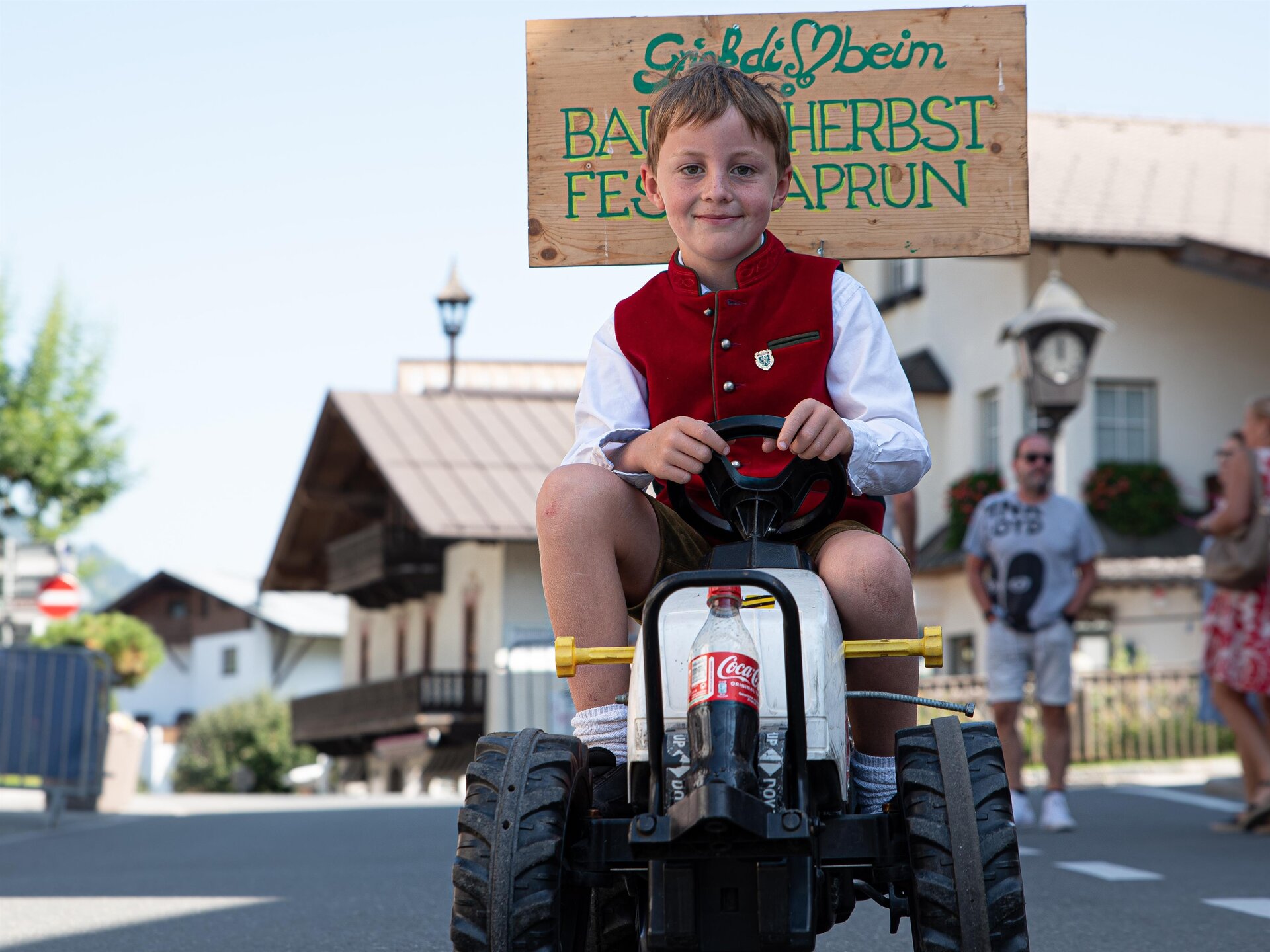 Eröffnung des Bauernherbstfests in Kaprun