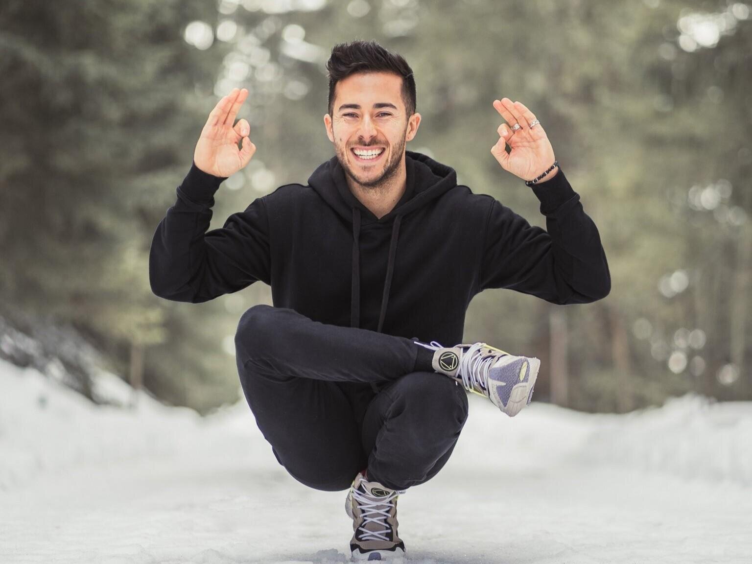 Winter yoga at the Body, Mind & Soul Weekend