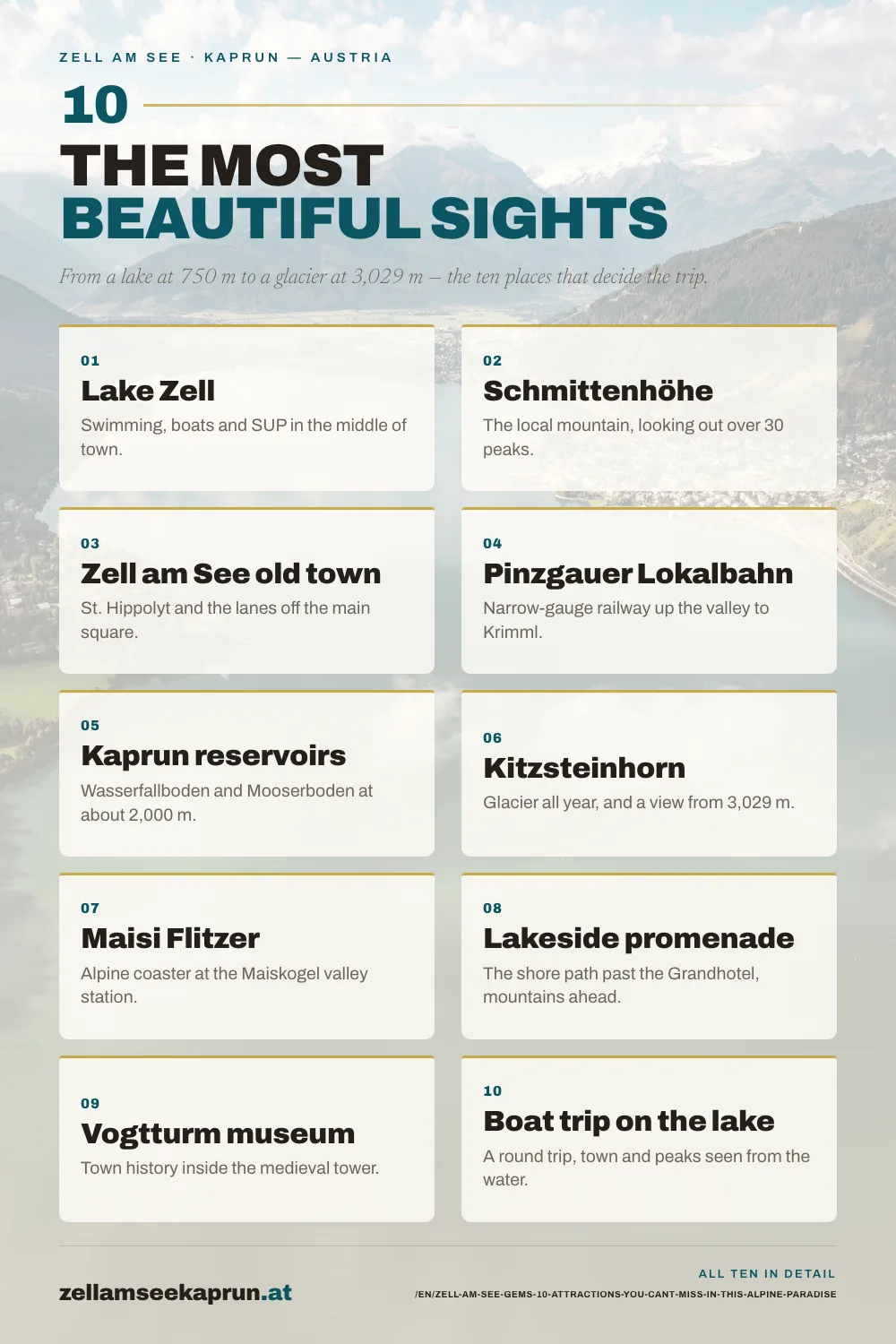 The 10 Most Beautiful Attractions in Zell am See You Shouldn’t Miss