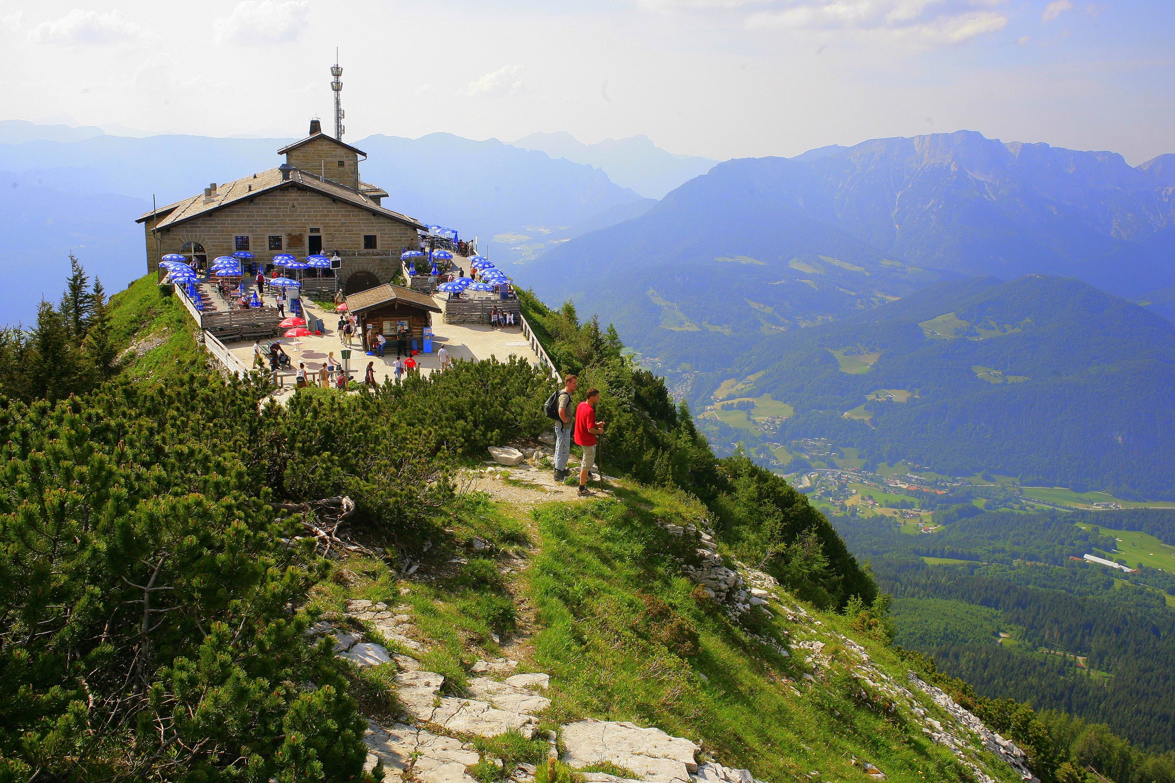 Das Kehlsteinhaus auf dem Kehlstein über Berchtesgaden