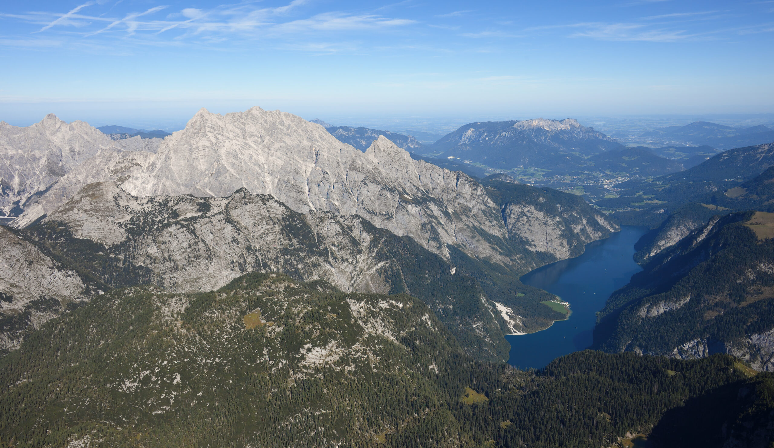 Königssee und Watzmann bei Berchtesgaden.