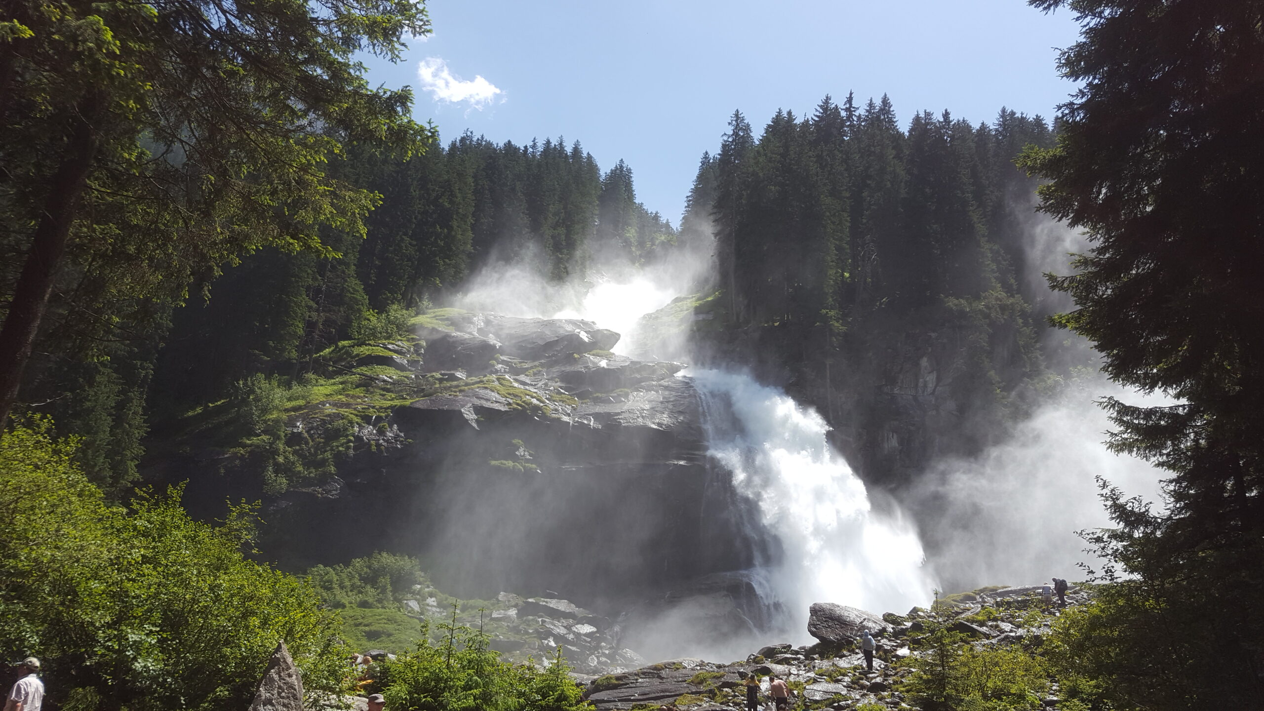 Krimmler Wasserfälle im Nationalpark Hohe Tauern.