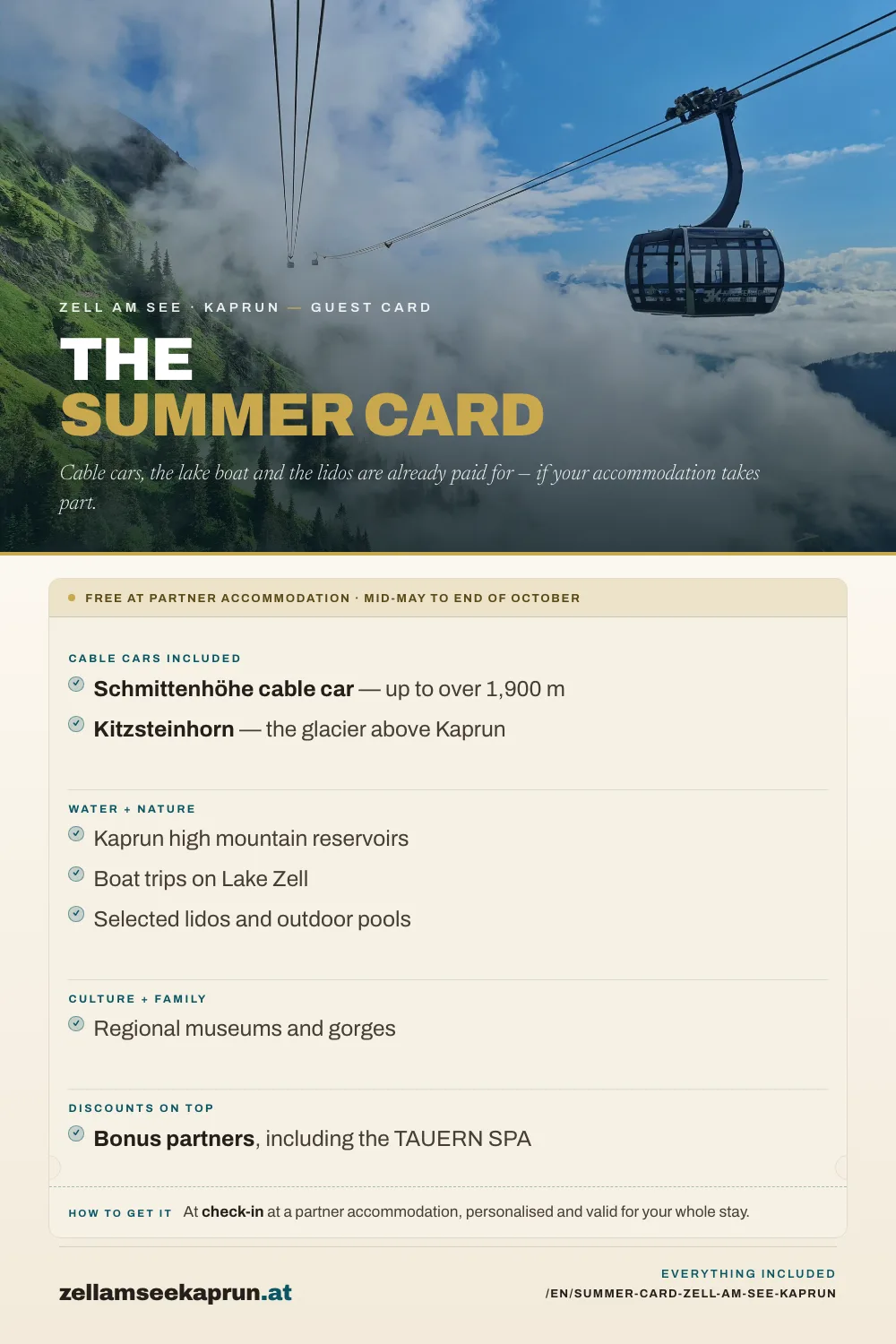 Summer Card Zell am See-Kaprun