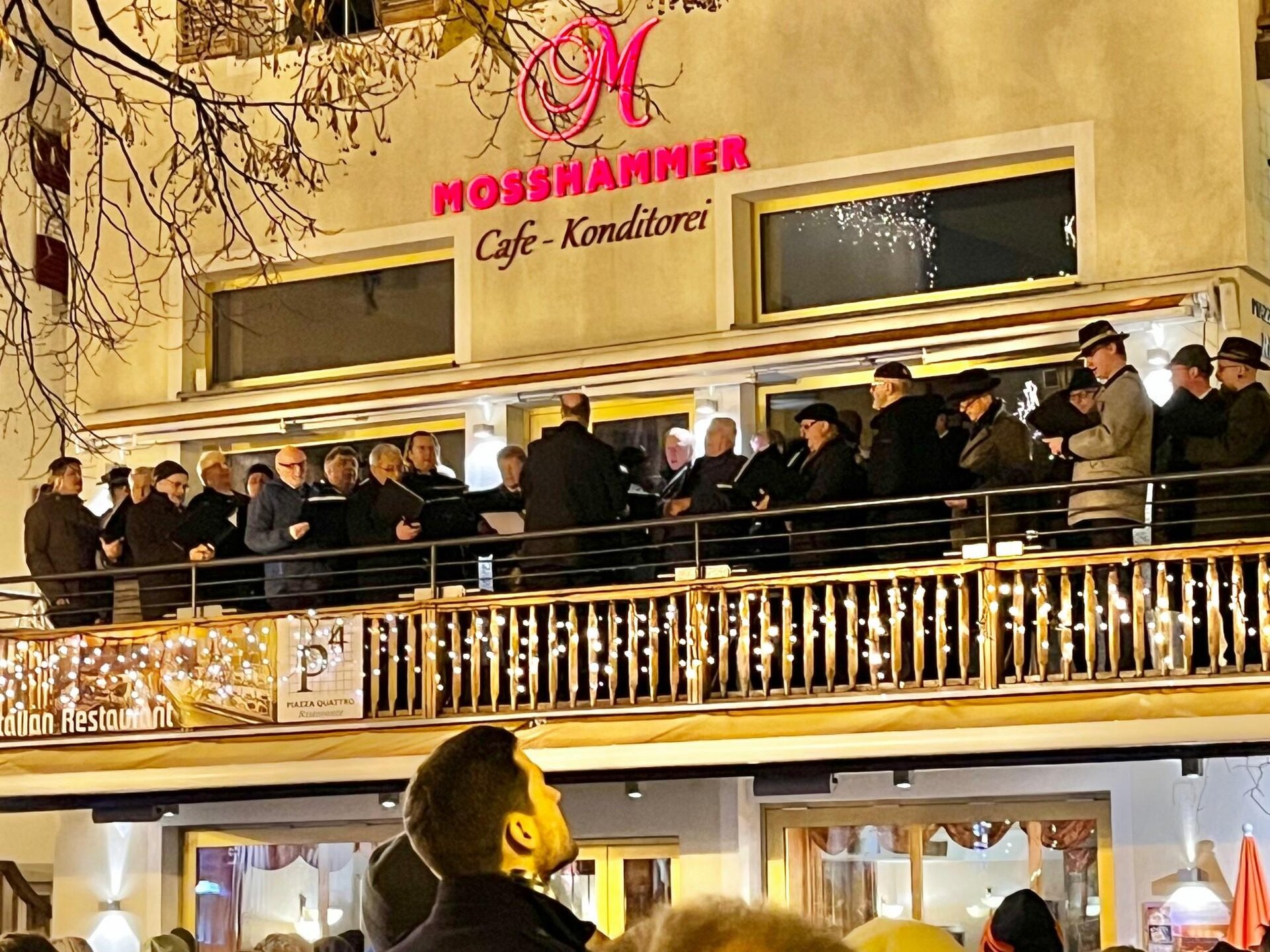 Traditionelles Weihnachtssingen der Liedertafel in Zell am See-Kaprun