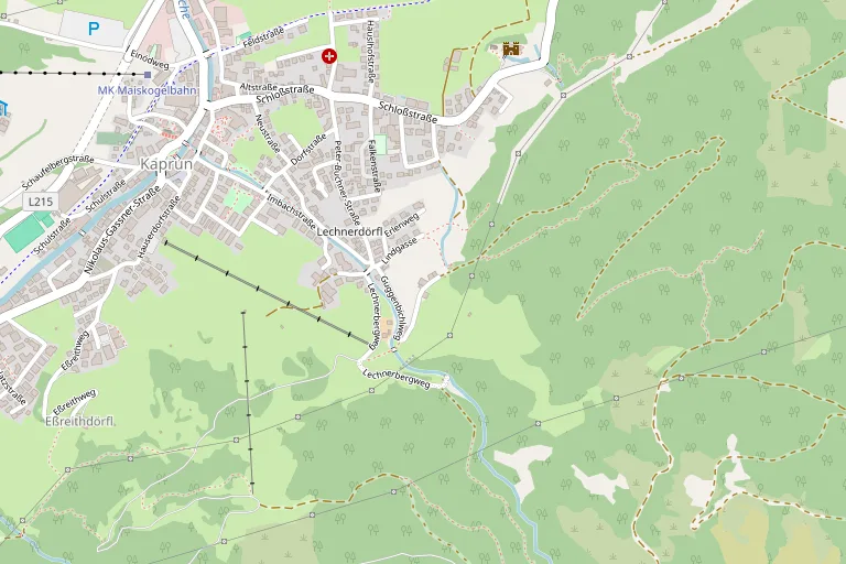 Mapa con la ubicación de Panorama Guggenbichl