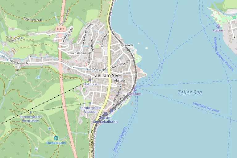 Mapa con la ubicación de Museum Vogtturm