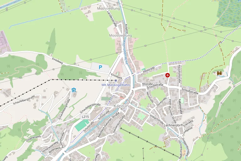 Mapa com a localização de Top of Salzburg – Kitzsteinhorn